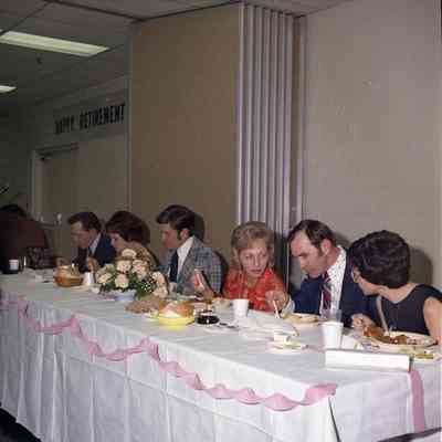 At Ida Doletzky's Retirement Party.