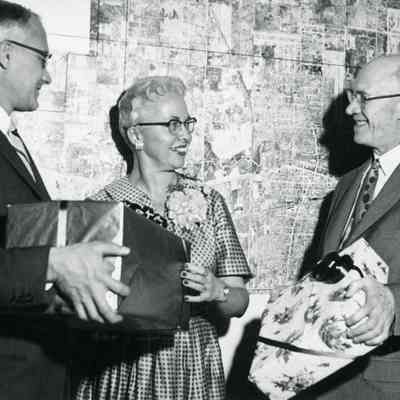 John Snyder, Mrs. Smith and P.D Graham