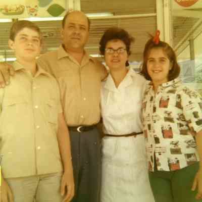 Lekas Family in summer of 1968. Dairy Queen, 3007 S. Wayne Road.