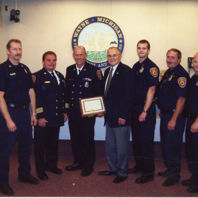 Firefighter of the year award