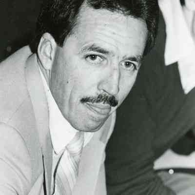 Henry Chulk on Feb. 6, 1985. Photo taken for the "Wayne Eagle".