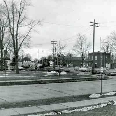 Main street looking SW down Monroe and Biddle