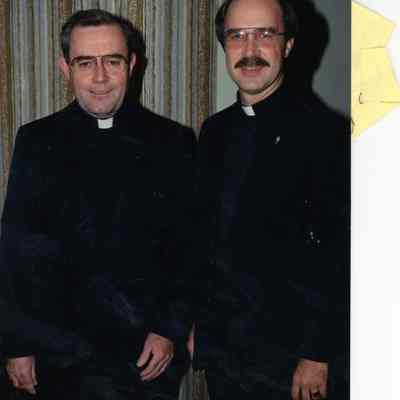 Fr. John O'Callaghan and Fr. John Crepeau