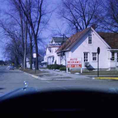 Looking West down Main