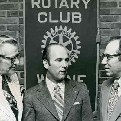 Rotary Club Members with Mason of Consumer Power