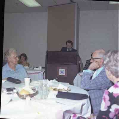 At Ida Doletzky's Retirement Party.