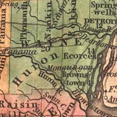 Zoom on Wayne County