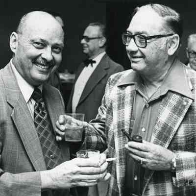 Matt Tinkham and Ken McKay in October 1977