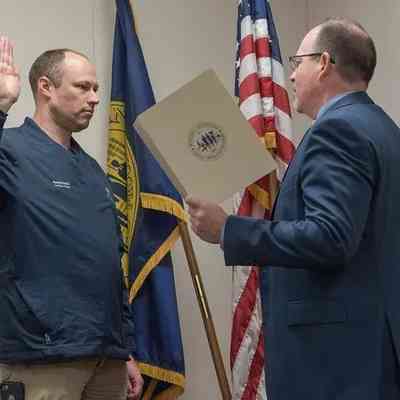 New Councilman Phillip Wagner sworn in by Matt Miller