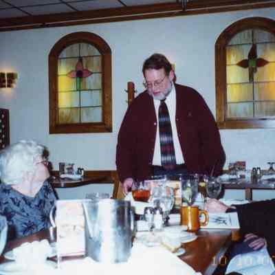 David thomas of Agape Counseling Center at Montana's Steak and Seafood House at 34290 Ford Rd, Westland.