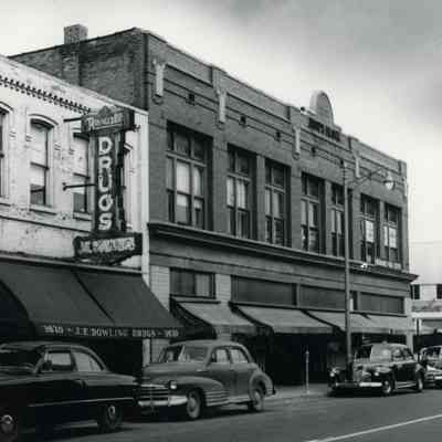 3620 Monroe - Dowling Drugs, Hoops Block. 1952.