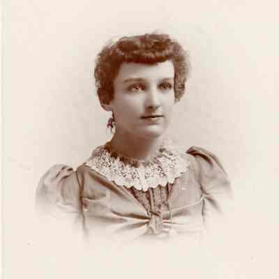 Emma Butler at 16 years of age. She marries John Potter