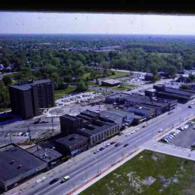 Looking NE