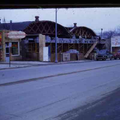 Slide. Front Facade chopped off and set back.