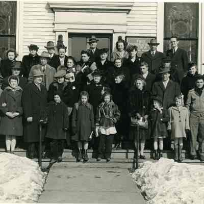 Group in front of Church