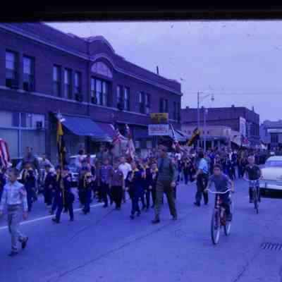 Monroe Street, Lee Gerbstadt Building. Boy Scouts