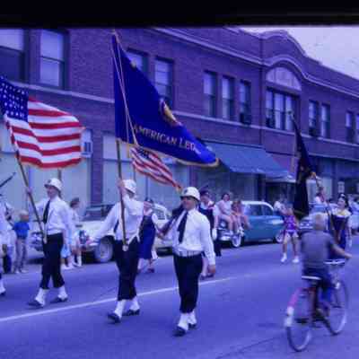 Monroe Street, Lee Gerbstadt Building. American Legion
