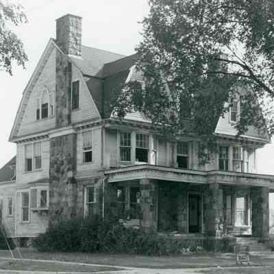 Home right before demolition, 1960s