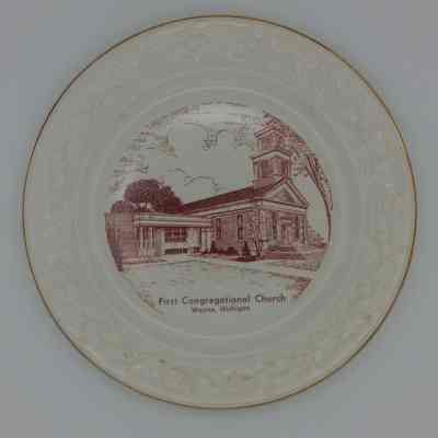 First Congregational Church Plate