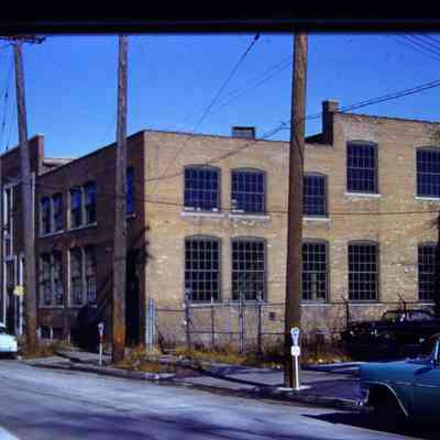 Slide. Jan. 1959. Rear of Building