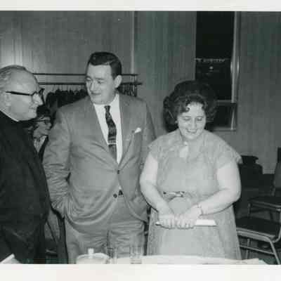 Fr. Haney on left