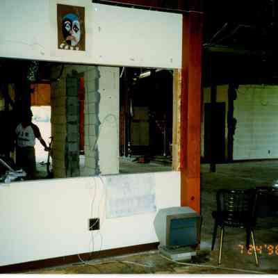 Renovation from old library into Senior Center 1996