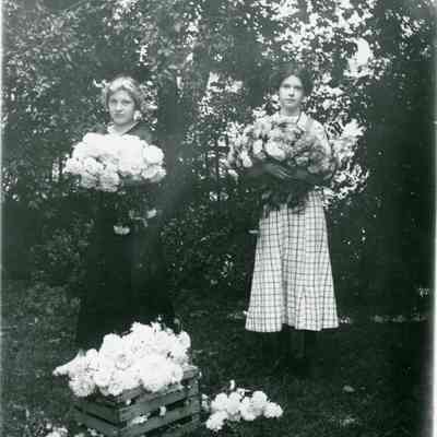 Mary Cady, not from local Cady Family and Helen Skerrett, who marries William Chambers.