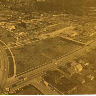 Over Michigan Ave EB and Wayne road looking East