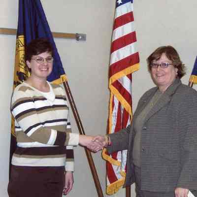 Dispatcher Renee Beyer, Clerk Carney