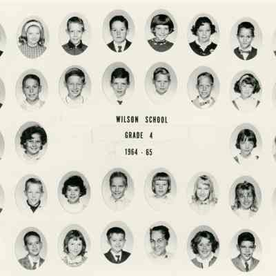 Woodrow Wilson School Grade 4 1964-65