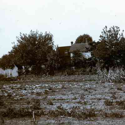 Otis and Ellen Warner's house from the East in Oct. 1907.