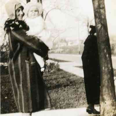Bernice Greenwalt as a baby.