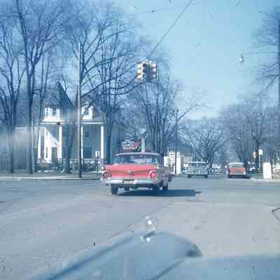 Main Street at Biddle and Monroe, looking West