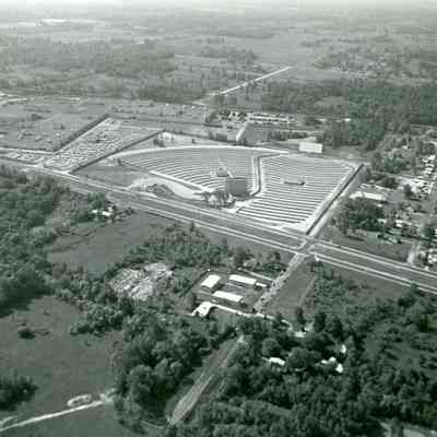 Michigan Avenue and Ford Plant in top left