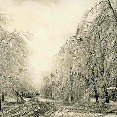 Winter Streetscape Main St.