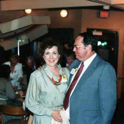 Peggy and Robert Schron of Jarrett, Mills & Schron, a surveying group.