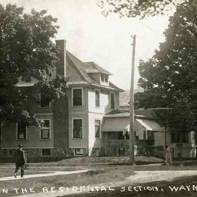 35042 Main. NE corner of Main and Washington (Wayne Rd.) Former Prouty and Davidson House