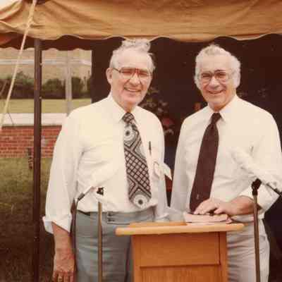 Out Door Service and Homecoming on July 18, 1982.