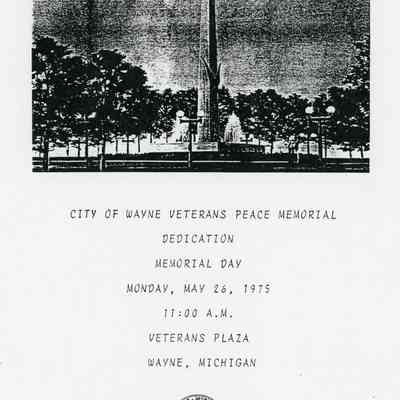 1975 dedication