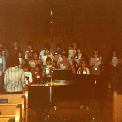 Choir Guild Workshop at First United Methodist Church in May of 1983.
