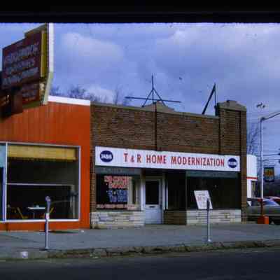 Slide. Dec. 1960. Ledgerock Restaurant