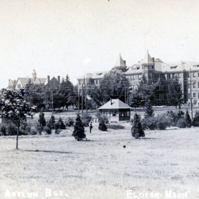 Asylum Building, Eloise 1906