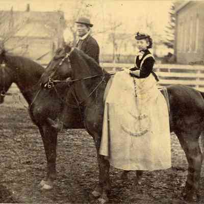 Ed or Joe Irving and Jeannie Morrison. Related to Thomas Morrison.
