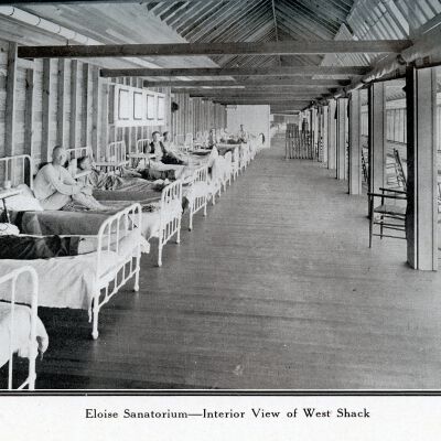 Inside Tuberculosis cottages Sanatorium