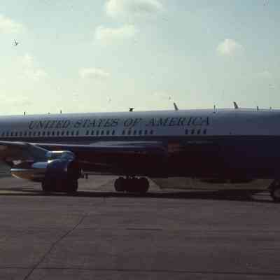1985 Air Force One at Detroit Metro Airport