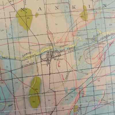 1913 Geological Survey of Wayne