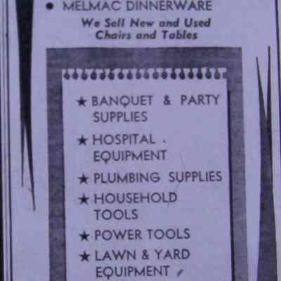 1961 Ad Able Rental