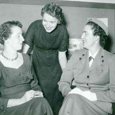 Vera Bunnell, Betty Dryer, Annetta Satterfield