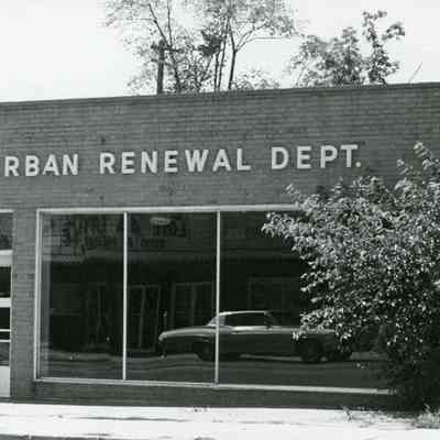 Urban Renewal Dept Offices. Juy 8, 1970. Eagle Photo.
