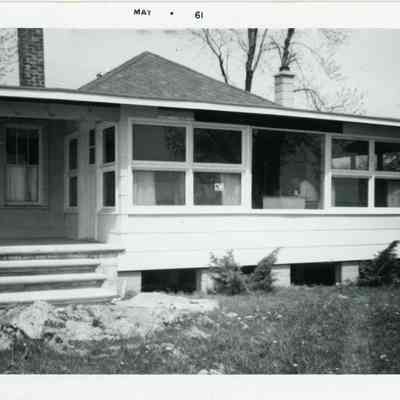 Lake Erie cottage in 1961.